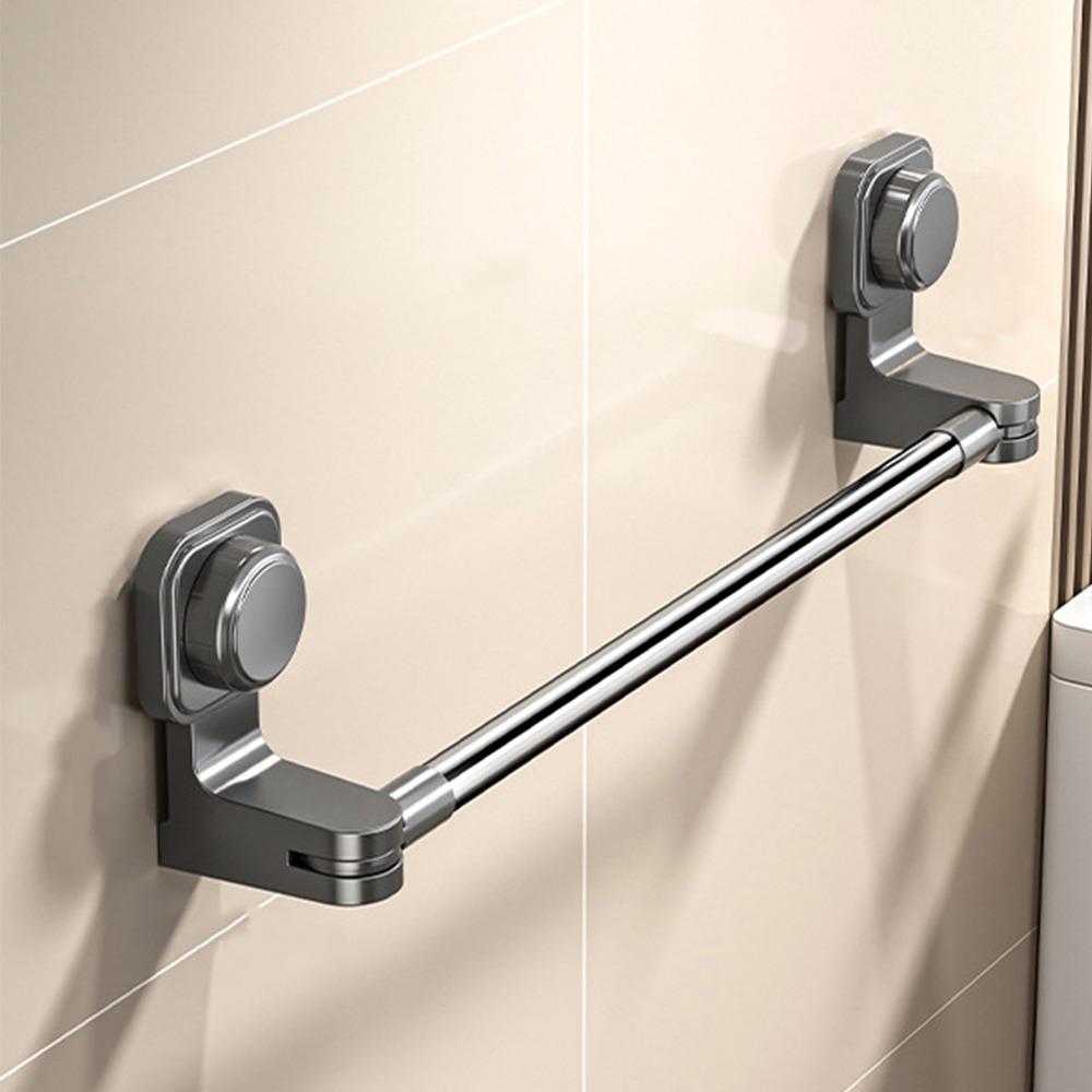 Вешалка для полотенец на присоске, регулируемая вешалка для тапочек, новые штанги для полотенец