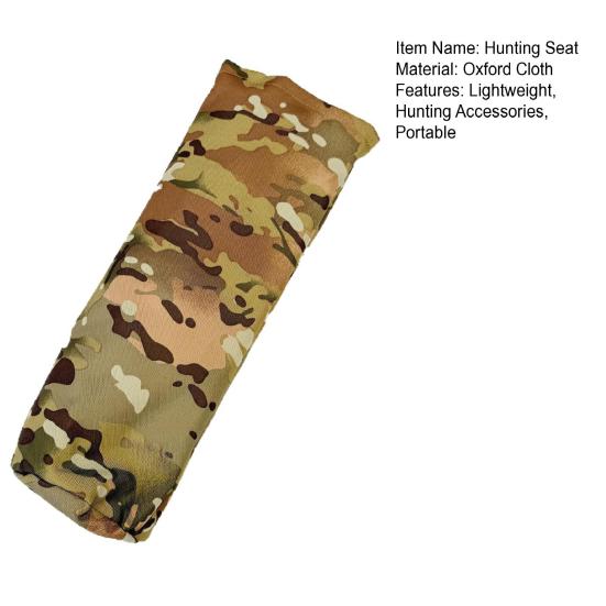 Низкое Охотничье Сиденье на Дерево Портативное Легкое для Охоты на Оленей Камуфляжный Гамак-Кресло Уличное Складное Сиденье на Дерево Сверхпрочный Кемпинговый Стул на Дереве