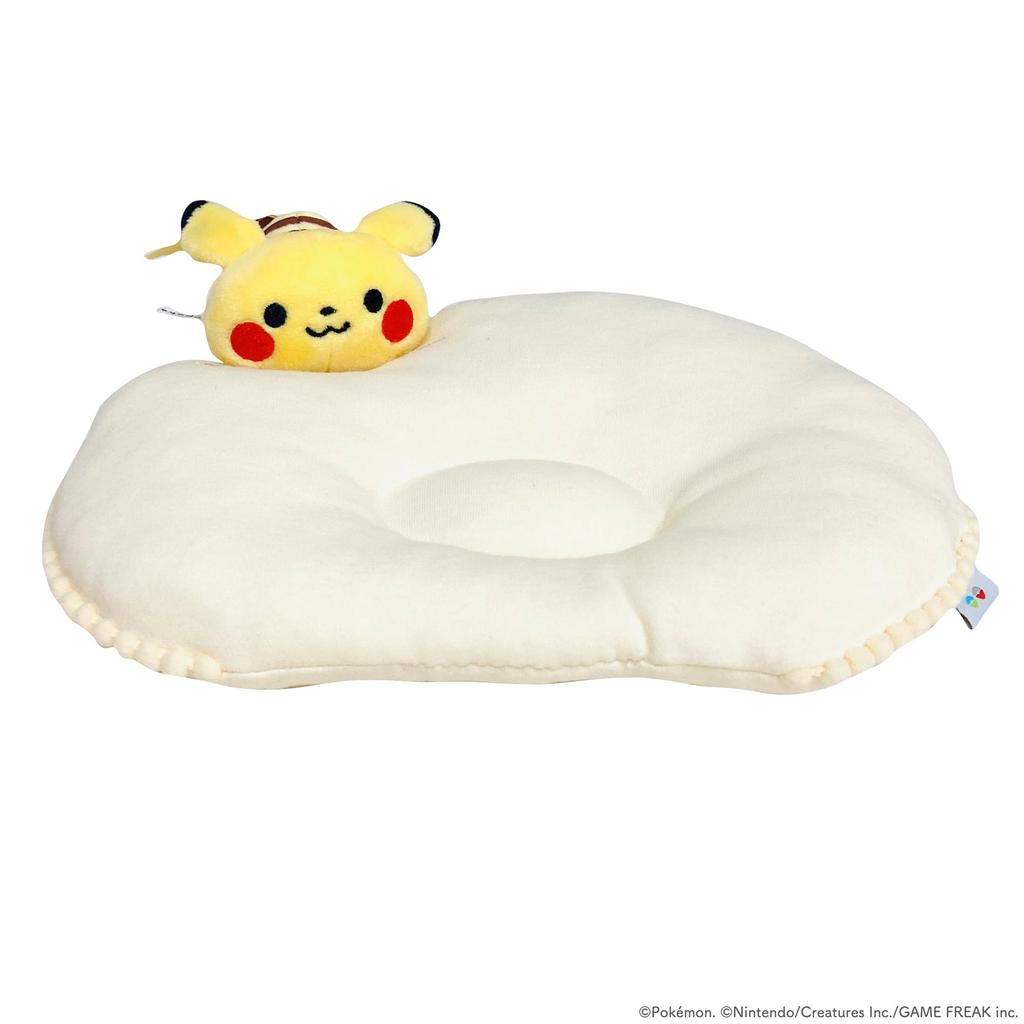 MORIPiLO Morishita Monpoke Детская подушка Покемон Пикачу 24x16 см Детские товары для новорожденных с персонажами покемонов Желтый 4621277