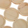 20 штук деревянная каменная основа, пустые круглые подвески в форме кабошона, 30 мм