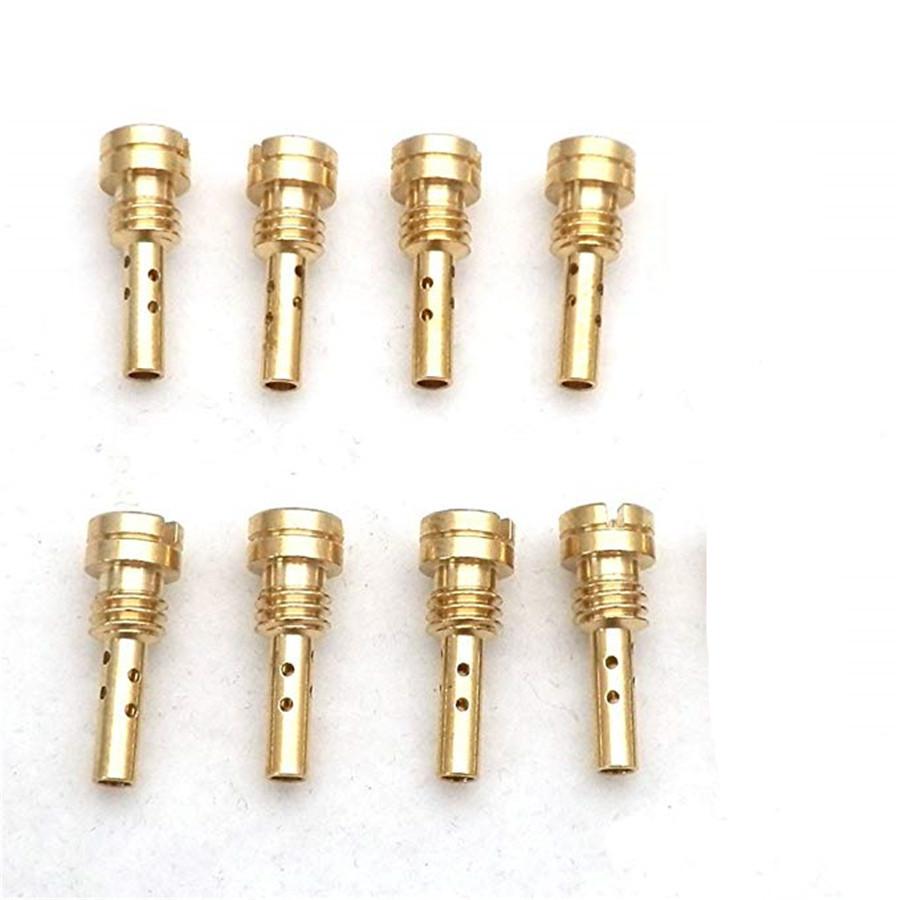 8PCS/Set Carburetor Main Jets & Pilot Jets for FCR37 FCR39 FCR41 FCR 37 39 41mm