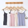 Summer Camisole Top Women's Modal Thin Base Home Vest Simple Solid Color Interior Can Be Worn Outside Plus Size