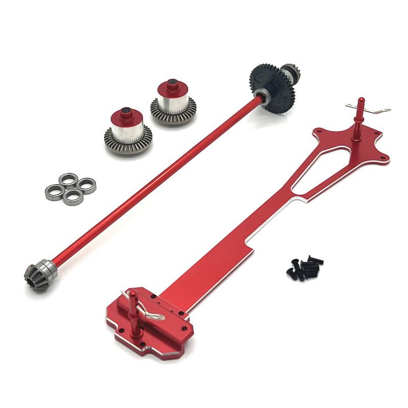 Drive Shaft Assembly Differential Second Floor for WLtoys 1/12 124016 124017 124018 124019 RIaarIo 1/12 Upgrade Parts RC Car