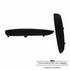 Gloss Black Side Fender Air Duct Flow Grille Vent Trims Fit BMW X6 2015-