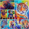 Алмазная картина 5D DIY Полный круглый дрель Стразы Животные Наборы для вышивки крестом Домашний декор Специальный подарок Ручная работа Настенное искусство