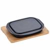 Wahei Freiz Grill Pan, Square, 17 X 22 Cm, Utilizes Fish Grill for Grilling, Steaming, and Reheating, Includes Lid and Base, MD-0091