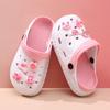 Удобные Легкие Девочковые Сандалии Дышащие Летние Клоги из ЭВА для Детей
