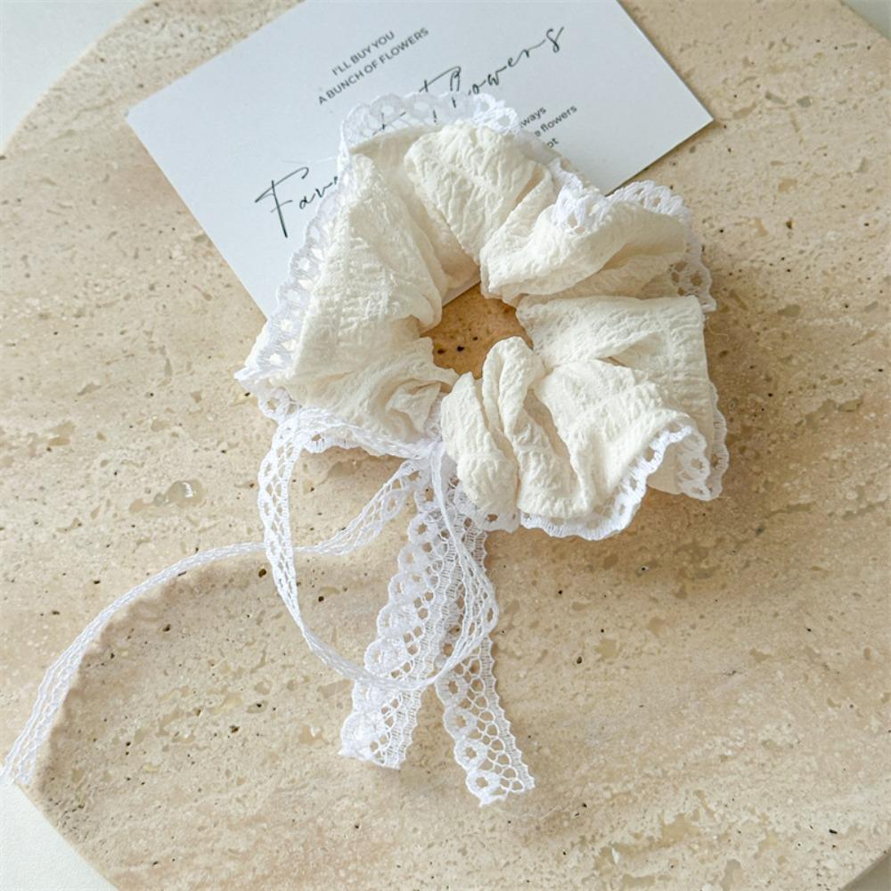 Bowknot Hair Hoop Seersucker Hair Bands Ins Hair Scarf Women