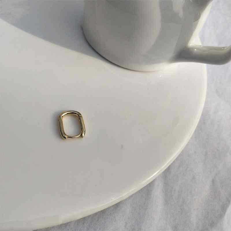 Минималистичные геометрические серьги U-образной формы Dongdaemun — элегантный и изысканный дизайн для женщин