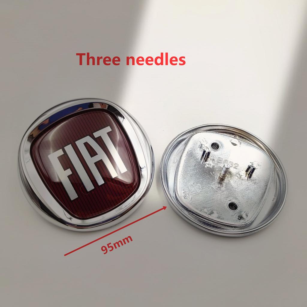 1 шт. 95 мм 100 мм 9,5 см 10 см логотип Fiat Передний Задний Значок Эмблема для 500 Panda Punto Grande Punto Doblo Ducato Bravo Tipo 595 600
