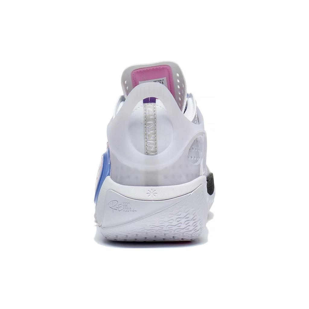 Li-Ning Wade Fission 8 Wing Vein Мужские кроссовки Белый Синий Фиолетовый ABPT029-11