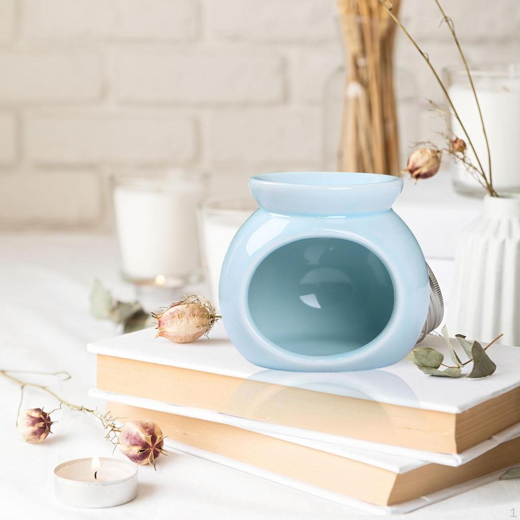 Керамический мини-подсвечник ароматности горелки эфирного масла, расплав воска диффузора ароматности