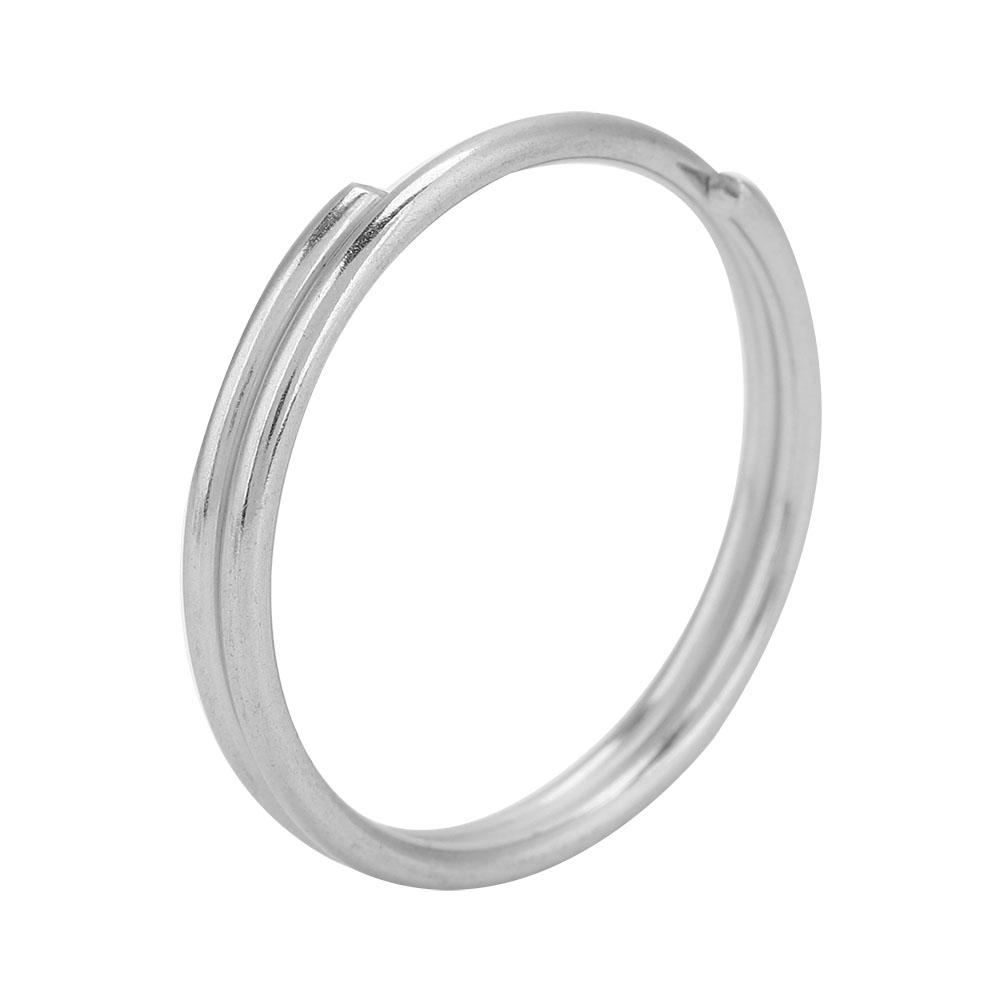 10 шт. 22 мм держатель для ключей из нержавеющей стали разъемные кольца брелок брелок аксессуары