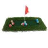 Golf Floating Putting Green Practice Mat 30x60cm Mini Indoors Outdoor Golf Carpet Mat