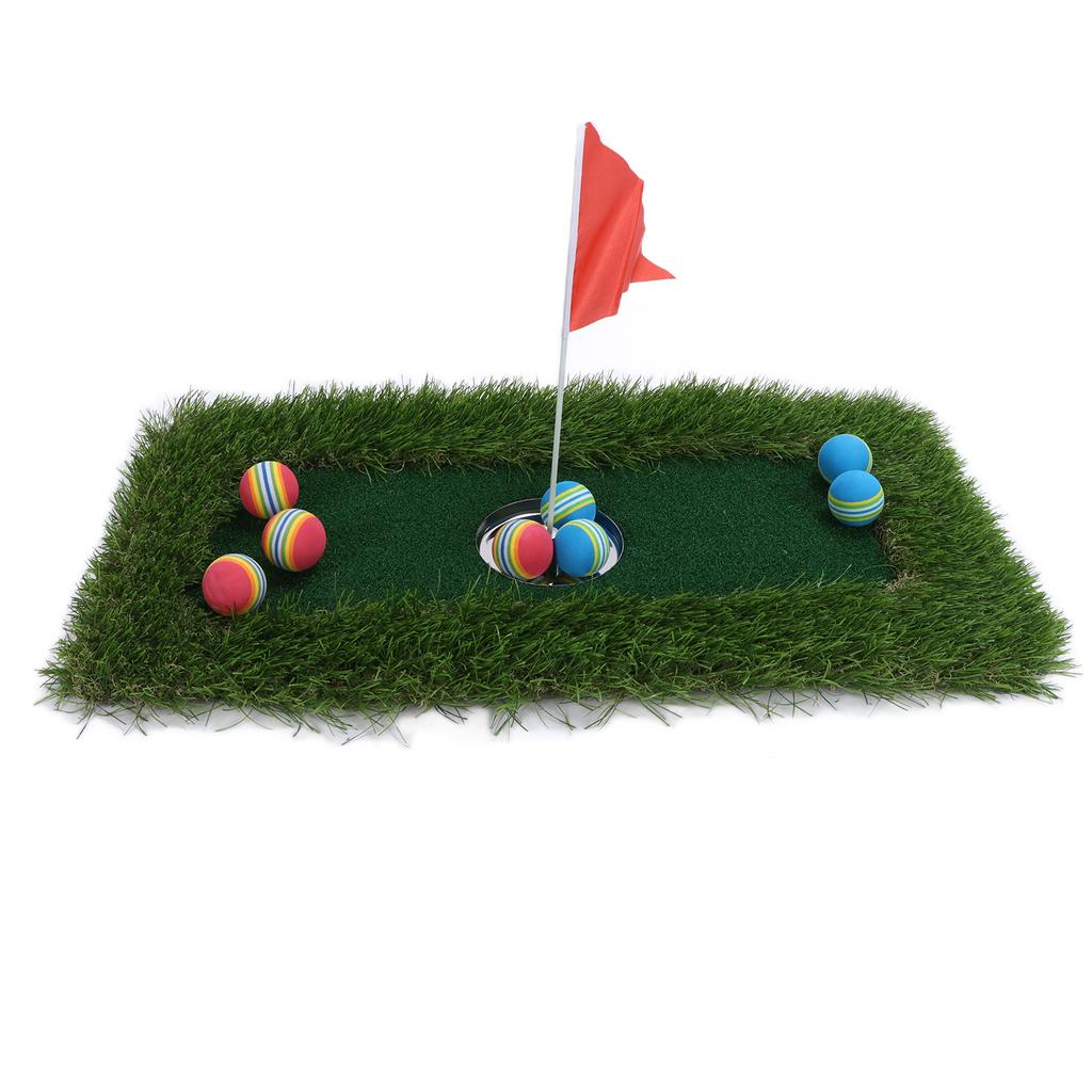 Golf Floating Putting Green Practice Mat 30x60cm Mini Indoors Outdoor Golf Carpet Mat