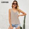 Summer Fashion Top Solid Color Camisole Undershirt Sexy Knit Shirt Female Top