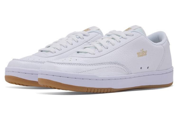 Nike Кроссовки Court Vintage Premium 'Summit White Metallic Gold' Женские CW1067-104
