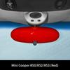 Car Rear View Mirror Protector Frame For Mini Cooper R50 R52 R53 Center Console Accessories Interior Rearview Decor Cover Case