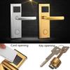 RFID Intelligent Digital Card Key Unlock Hotel Stainless Steel Door Lock Anti- Rust and Anti-corrosion Stable Memory