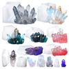 Diy Crystal Epoxy Mold Resin 8 Crystal Cluster Stone Jewelry Ornaments Epoxy Resin Frosted Decorative Silicone Mold