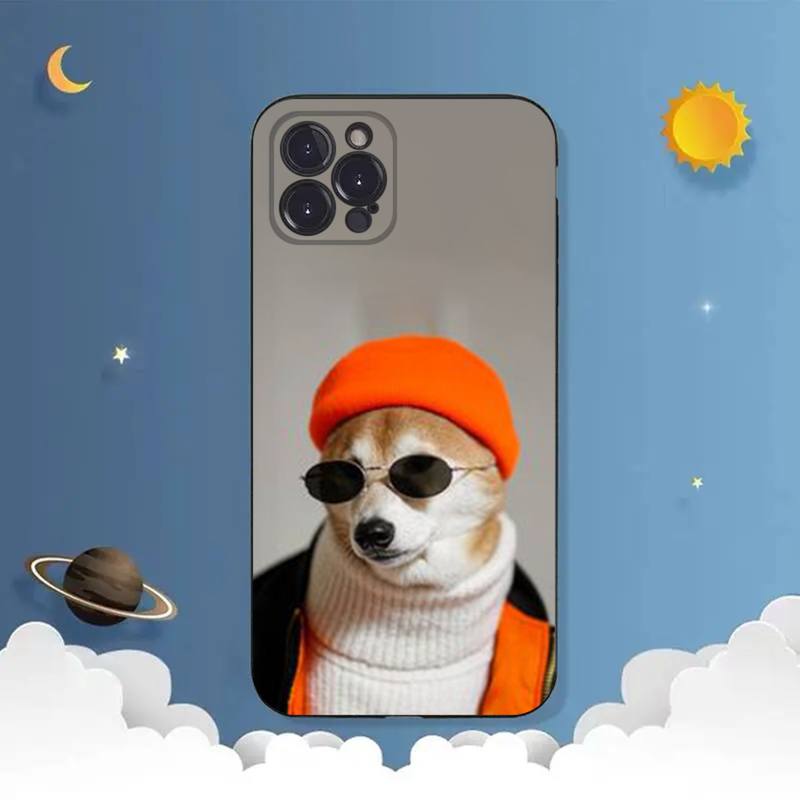 Мужской чехол для телефона с собакой для iPhone Samsung Galaxy Redmi Xiaomi Oppo OnePlus Note SA 7 8 9 10 11 12 13 14 20 21 22 23 53 54 Pro Max Ultra TPU Soft