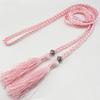 1Pc Knotting Decorative Rope Ethnic Style Braided Rope Young Girl Cotton Linen Festival Dress Up Belt Tassels Cotton Silk