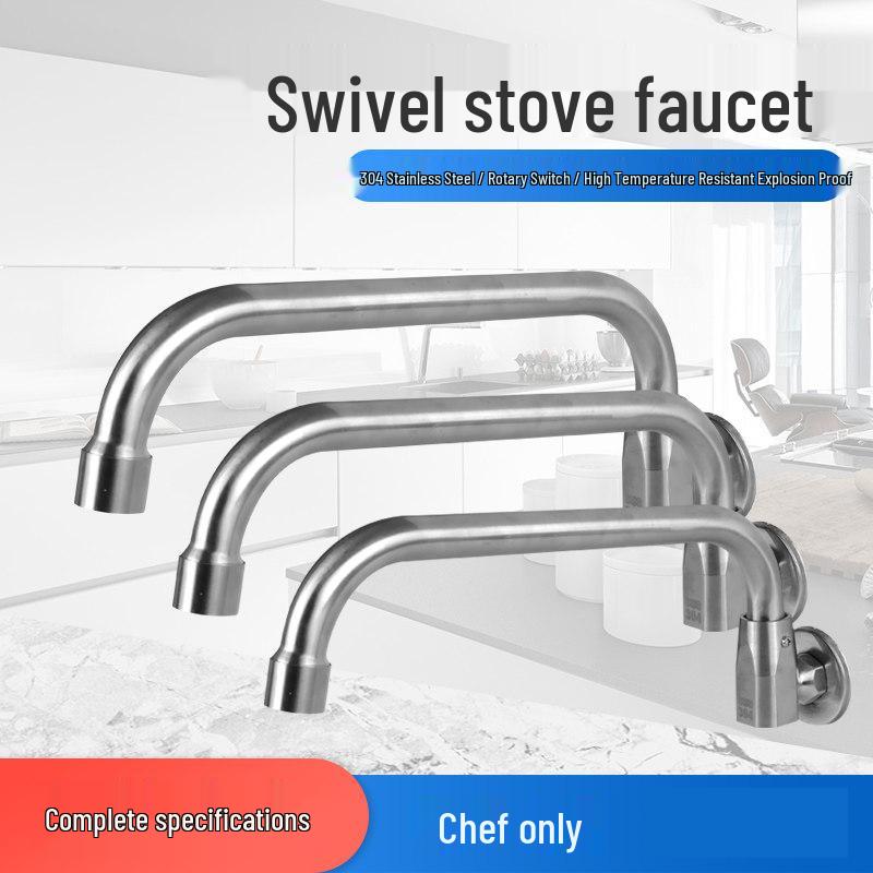 TLXT304 Stainless Steel Semi-Automatic Kitchen Faucet
