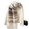 Korean Style Atmosphere Autumn and Winter Thick Scarf for Female Students Warm Couple Scarf