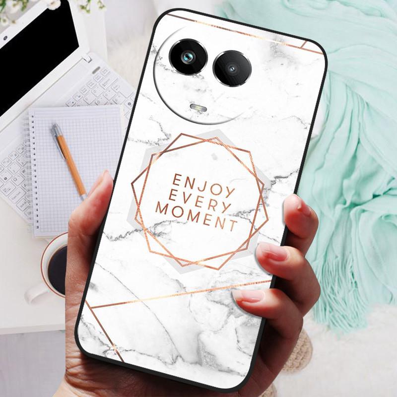 Чехол для Realme V50 Мягкий ТПУ Силиконовые Чехлы для Телефона для Realme V50s Чехол Бампер RealmeV50S RMX3781 RMX3783 Ударопрочный Чехол Coque