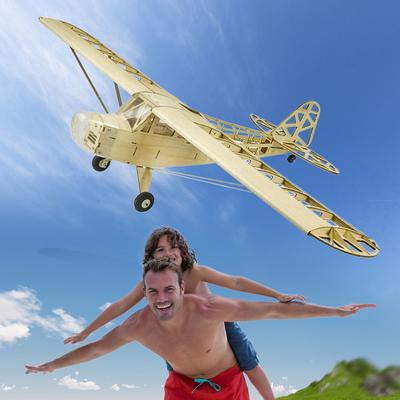 Dancing Wings Hobby S2301 RC самолет из бальсового дерева 1200 мм с электроприводом J3 CUB RC самолет в разобранном виде, комплект, версия для самостоятельной сборки, летающая модель