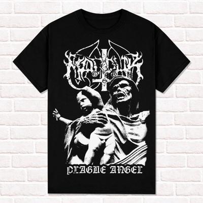 Футболка Marduk Ангел Чумы 2004 Блэк-метал Металлисты Стиль Летний Хлопок Мужской Женский Топ Футболка Уличный Стиль Повседневный Модный Свободный