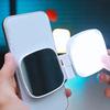 with Makeup Mirror Mobile Phone Fill Light 3 Color Folding LED Phone Fill Light  Vlog