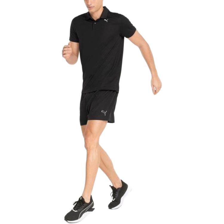 PUMA Performance Polo Shirt Men's Black 521933-01