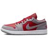 Air 1 Low SE Split - Женские кроссовки Gym Red Cement Grey Black White DR0502-600