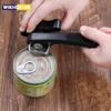1pc Plastic Professional Kitchen Tool Safety Hand-actuated Can Opener Side Cut Easy Grip Manual Opener Knife for Cans Lid