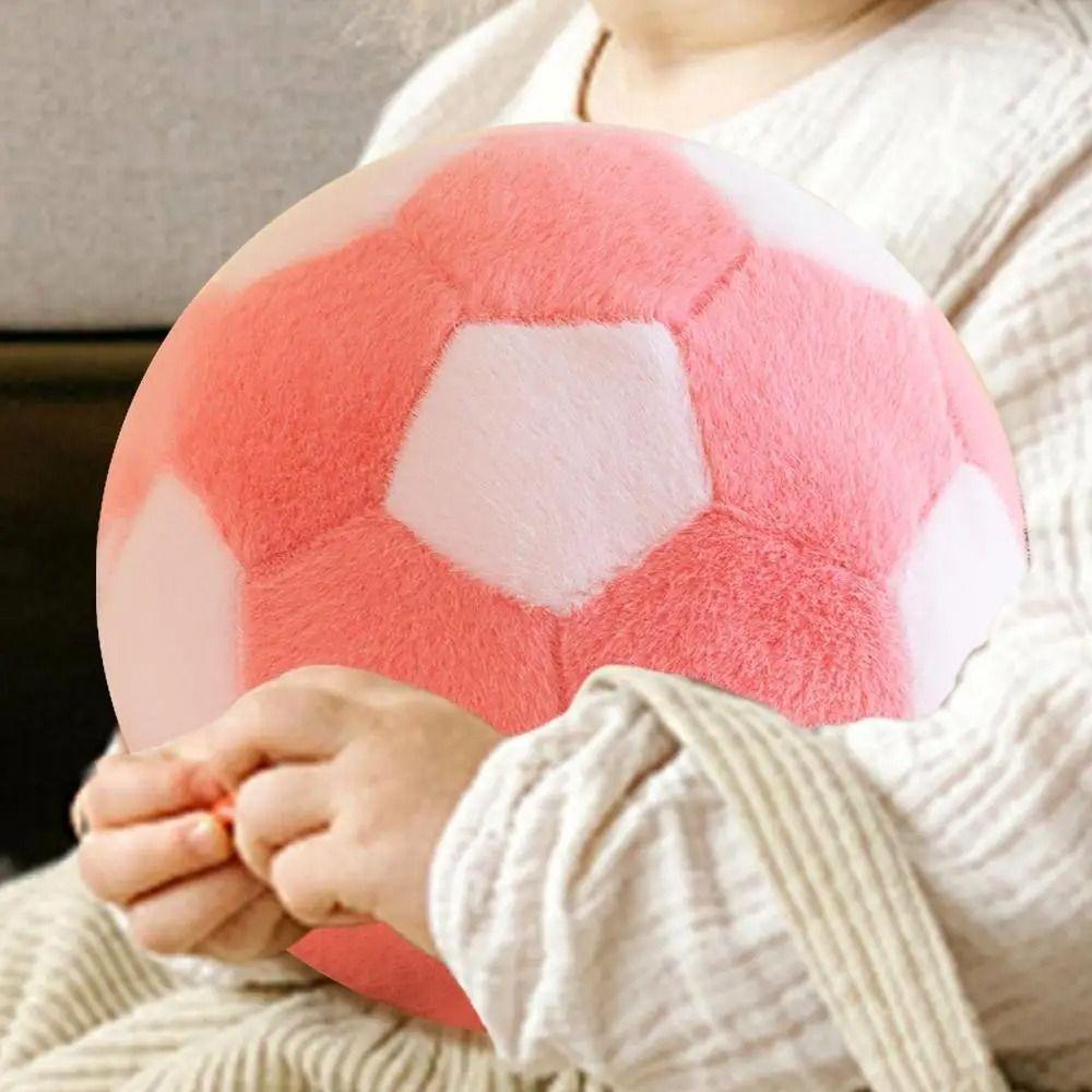 Мягкая футбольная плюшевая игрушка в форме мяча, подушка для футбольного мяча, милая для ребенка, девочки и мальчика