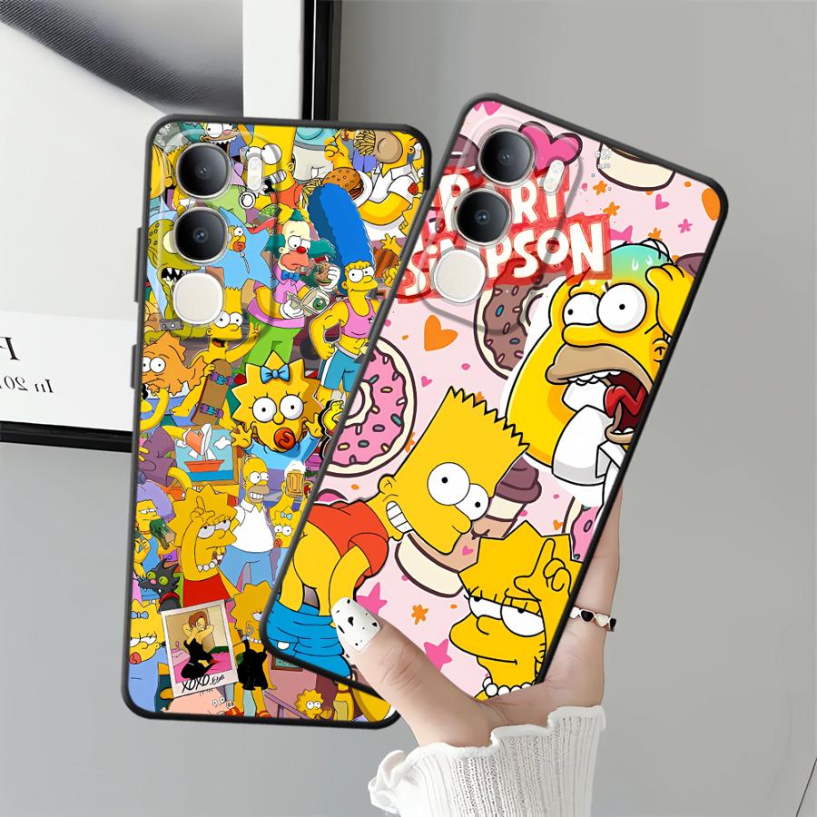 Чехол The S-simpsons для Vivo V25 V30 V21E V23 Y53S V29 Y71 Y91 V27 Y75 Y81 Y52S Y93 Y51S Y78 Y50 Y95