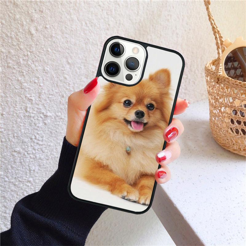 Pomeranian dogs dog Phone Case for iPhone 17 Air 16 Coque 15 14 12 13 PLUS 11 PRO MAX Back Cover Fundas Shell