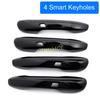 For Mercedes Benz GLC X254 C254 C Class W206 S206 X206 Car Door Handle Trim Cover Frame Exterior Accessory 4 Smart Keyholes 4Pcs