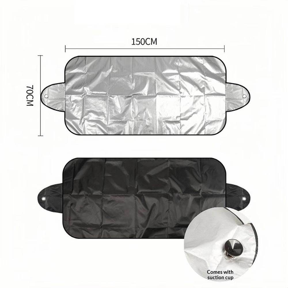 Car Accessories Car Windscreen Windshield Frost Cover Ice Snow Shield Front Protector Auto UV Protection Curtain Styling 1Pc