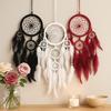 Dream Catchers Large Black White Red 3 Pack