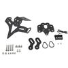 Motorcycle License Plate Holder Bracket Fenders Eliminator Kit with LED Light Compatible with MT-07