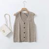 Spring Women's Fashion V-Neck Knit Vest
