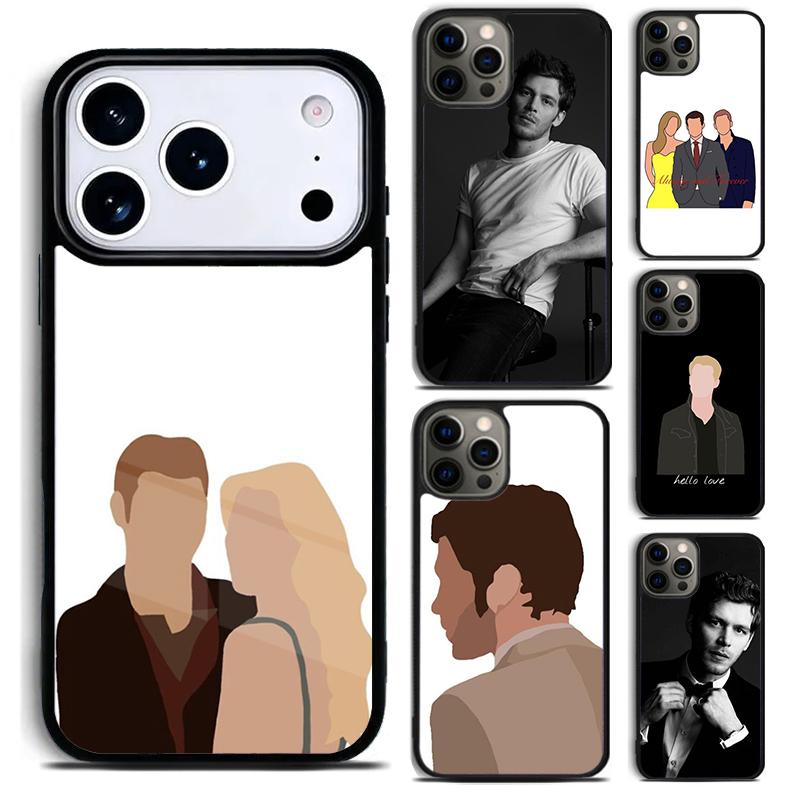 Мягкий чехол для телефона Клауса Майклсона для iPhone 17 16 15 Pro Max Air 14 13 12 11 Plus Ударопрочный чехол