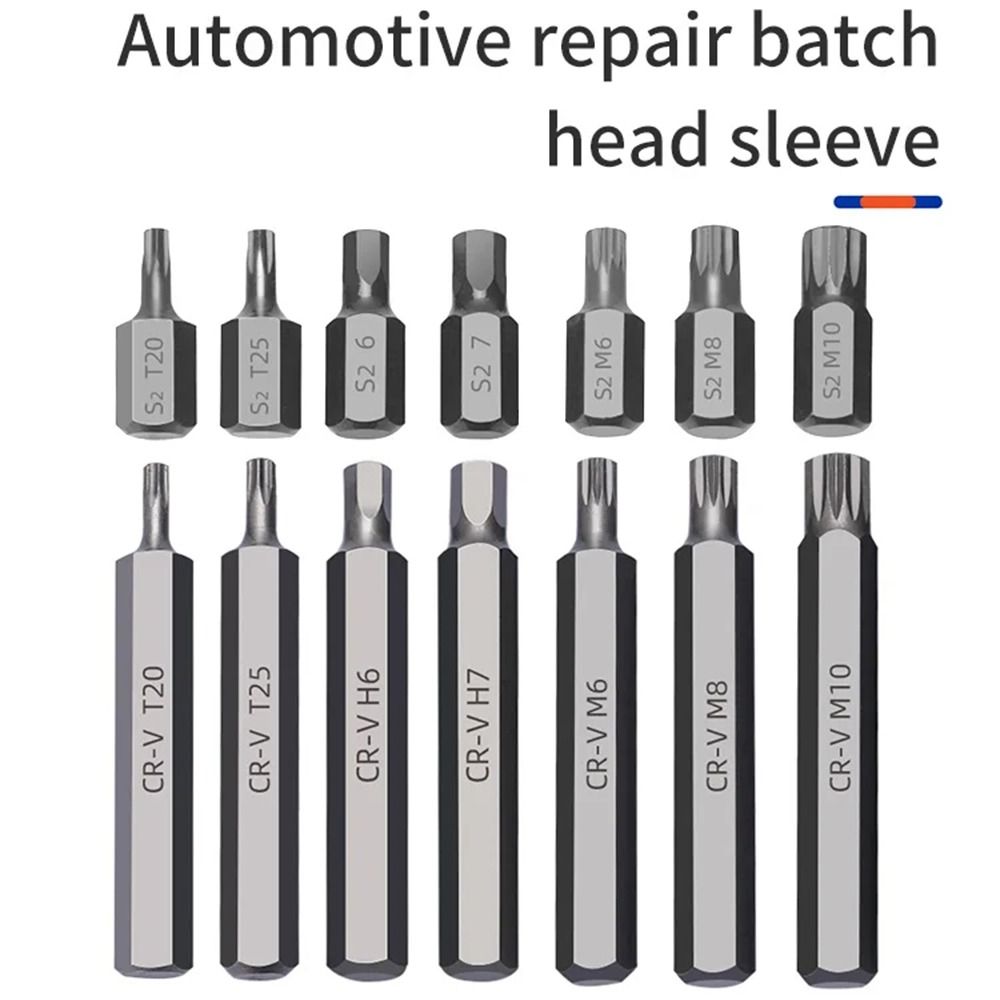 40Pcs High Quality Hexagonal Wrench Set 40-Piece Set Batch Head Set Star Torx Set Auto Repair