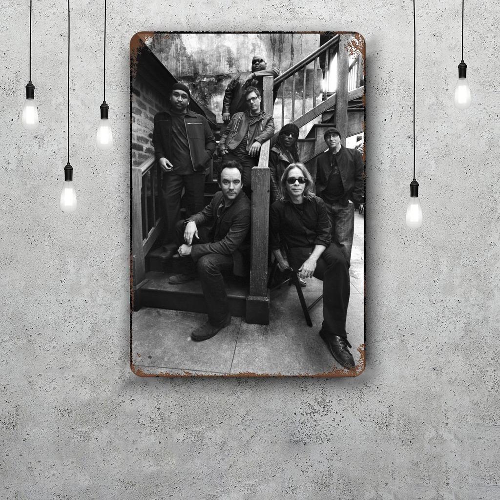 dave matthews band Metal Signs wall decor Vintage Tin Signs Captain Metal Poster Decor for Bar Pub Club Wall Decoration