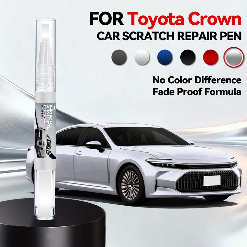 Specialized Automobiles Car Paint Repair Pen For 1995-2025 Toyota Crown Paint Scratch Repair Accessories Black 202 Gray 1G3 Whit