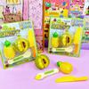 Детские игрушки для игры в еду и кухню, имитация еды, фрукты, дуриан, игрушки для кормления, игрушка-клубничный пудинг, игрушки для игры в домик для раннего развития