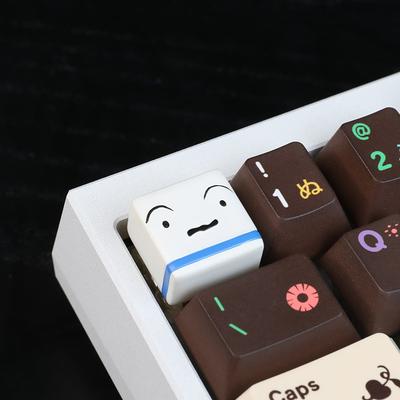 Персонализированный Кавайный Аниме Колпачок для Механической Клавиатуры Мультяшный Милый Трехмерный Колпачок Аксессуары для Клавиатур Подарки