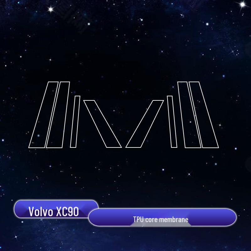 Защитная пленка на центральную стойку окна Volvo S90/XC60/XC90/S60/V60/XC40